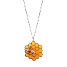 Alternate image Bee Honeycomb Jewelry