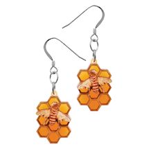 Alternate image Bee Honeycomb Jewelry