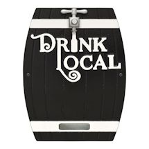 Alternate Image 16 for Personalized Drink Local Barrel Plaque
