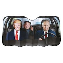 Alternate image Donald Trump, Kim Jong Un & Vladimir Putin Car Sunshade