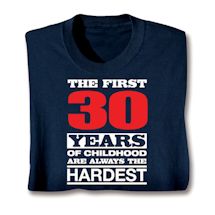 Product Image for Personalized The First Years Of Childhood T-Shirt or Sweatshirt