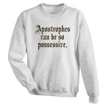 Alternate Image 1 for Apostrophes Can Be So Possessive. Shirts