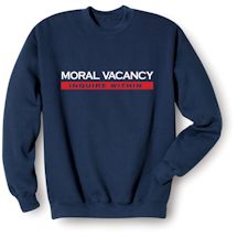 Alternate Image 1 for Moral Vacancy Inquire Within Shirts