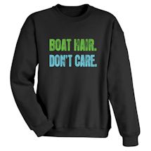 Alternate Image 1 for Boat Hair Don't Care Shirts