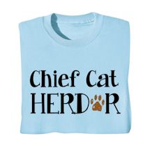 Product Image for Chief Cat Herder T-Shirt or Sweatshirt