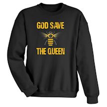 Alternate Image 1 for God Save The Queen Bee Shirts