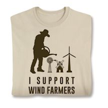 Product Image for I Support Wind Farmers Shirts