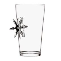 Alternate image Handmade Ninja Star Pint Glass