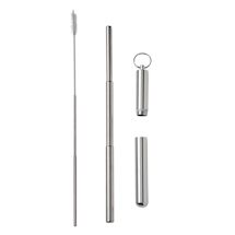 Product Image for Stainless Steel Reusable Straw Kit