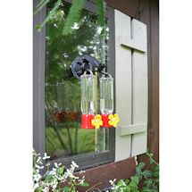 Alternate image Double Window-Mount Hummingbird Feeder