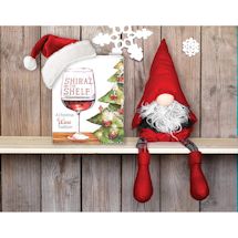 Alternate image for Shiraz on the Shelf Wine Glass and Book Gift Set