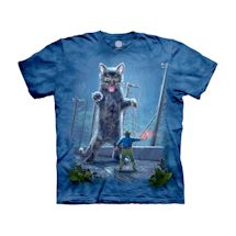 Jurassic Kitten (T-Rex), Cat Spoof Movie Shirts