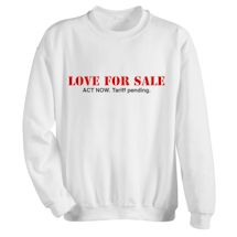 Alternate Image 1 for Love For Sale Shirts