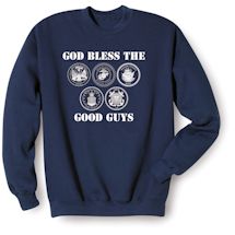 Alternate Image 1 for God Bless The Good Guys Shirts
