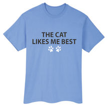 Alternate Image 3 for The Cat/Dog Likes Me Shirts