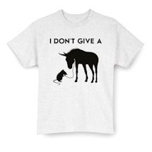 Alternate Image 2 for I Don't Give A Rats Ass Shirts