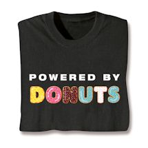 Alternate Image 1 for Powered By "Food" T-Shirt or Sweatshirt