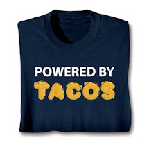 Alternate Image 16 for Powered By 'Food' Shirts