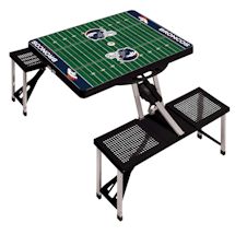 NFL Picnic Table w/Football Field Design-Denver Broncos