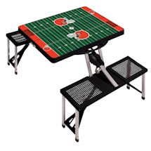 NFL Picnic Table w/Football Field Design-Cleveland Browns