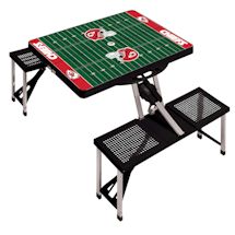 NFL Picnic Table w/Football Field Design-Kansas City Cheifs