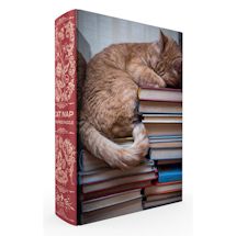 Product Image for Cat Nap Puzzle In Bookshelf Box