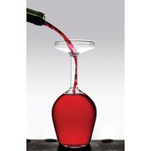 Alternate Image 5 for Upside-Down Wine Glass