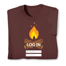 Product Image for Log In T-Shirt or Sweatshirt