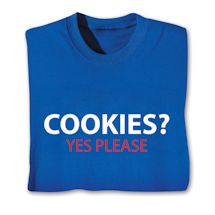 Alternate image for Personalized Yes Please T-Shirt or Sweatshirt