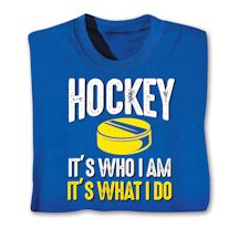 Alternate Image 3 for Sports "What I Do" T-Shirt or Sweatshirt