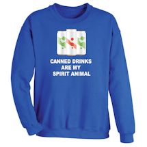 Alternate Image 1 for Canned Drinks Are My Spirit Animal Shirts