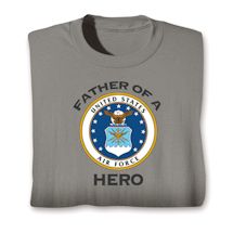 Product Image for Father Of A Hero Military Shirts