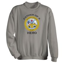 Alternate Image 11 for Father Of A Hero Military Shirts