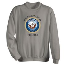 Alternate Image 13 for Father Of A Hero Military Shirts