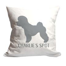 Alternate Image 2 for Personalized Dogs Spot Throw Pillow