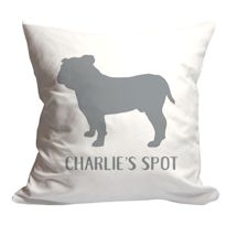 Alternate Image 5 for Personalized Dogs Spot Throw Pillow