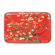 Alternate image for Fine Art Identity Protection RFID Wallet - Van Gogh Red Branches