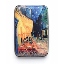 Fine Art Identity Protection RFID Wallet - van Gogh Café Terrace