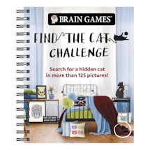 Alternate image Find The Cat Challenge Brain Games Picture Book