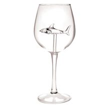 Alternate image for Shark Wine Glass