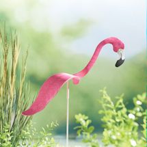 Alternate Image 1 for Dancing Flamingo Garden Stake