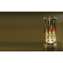 Alternate Image 1 for Rainbow Prism Crystal Candleholder