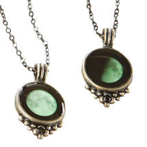 Product Image for Custom Glow in Dark Moon Necklace
