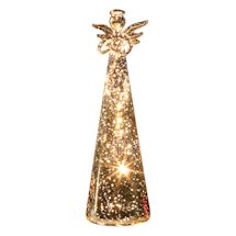 Alternate Image 3 for Lighted Mercury Glass Angel