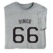 Product Image for Personalized 'Since' Shirt