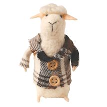 Alternate image Felted Wool Sheep