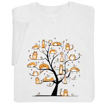 Alternate image Cats Family Tree Shirts