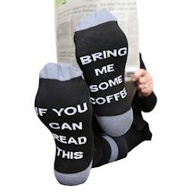 Alternate image "If You Can Read This" - Hidden Message Socks