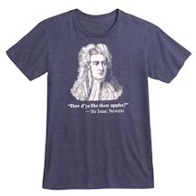 Alternate image Famous Quotes T-shirt - Newton