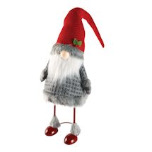 Alternate image Christmas Gnome Bobblehead Decoration